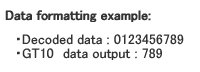 Programmed Data Formatting